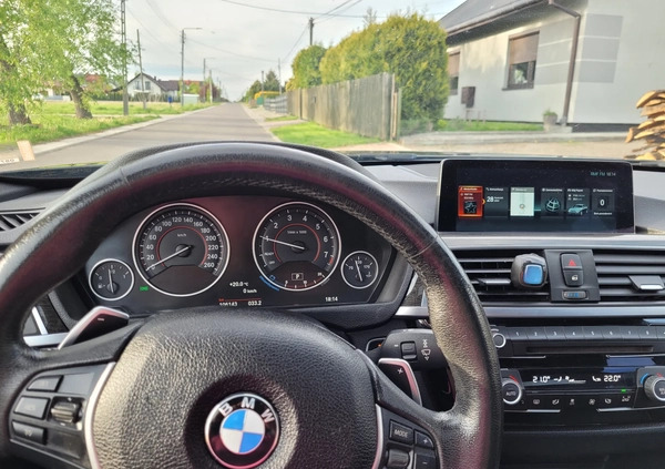 BMW Seria 3 cena 93500 przebieg: 106000, rok produkcji 2016 z Strumień małe 137